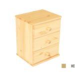 Puidust öökapp sahtlitega